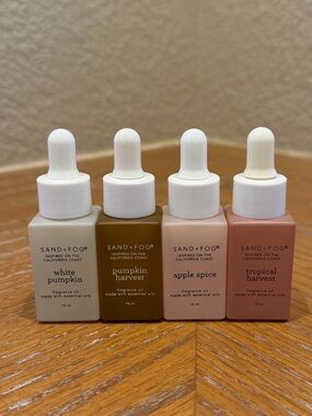 SAND+FOG Harvest Holiday Scent Fragrance Essential Oil Set